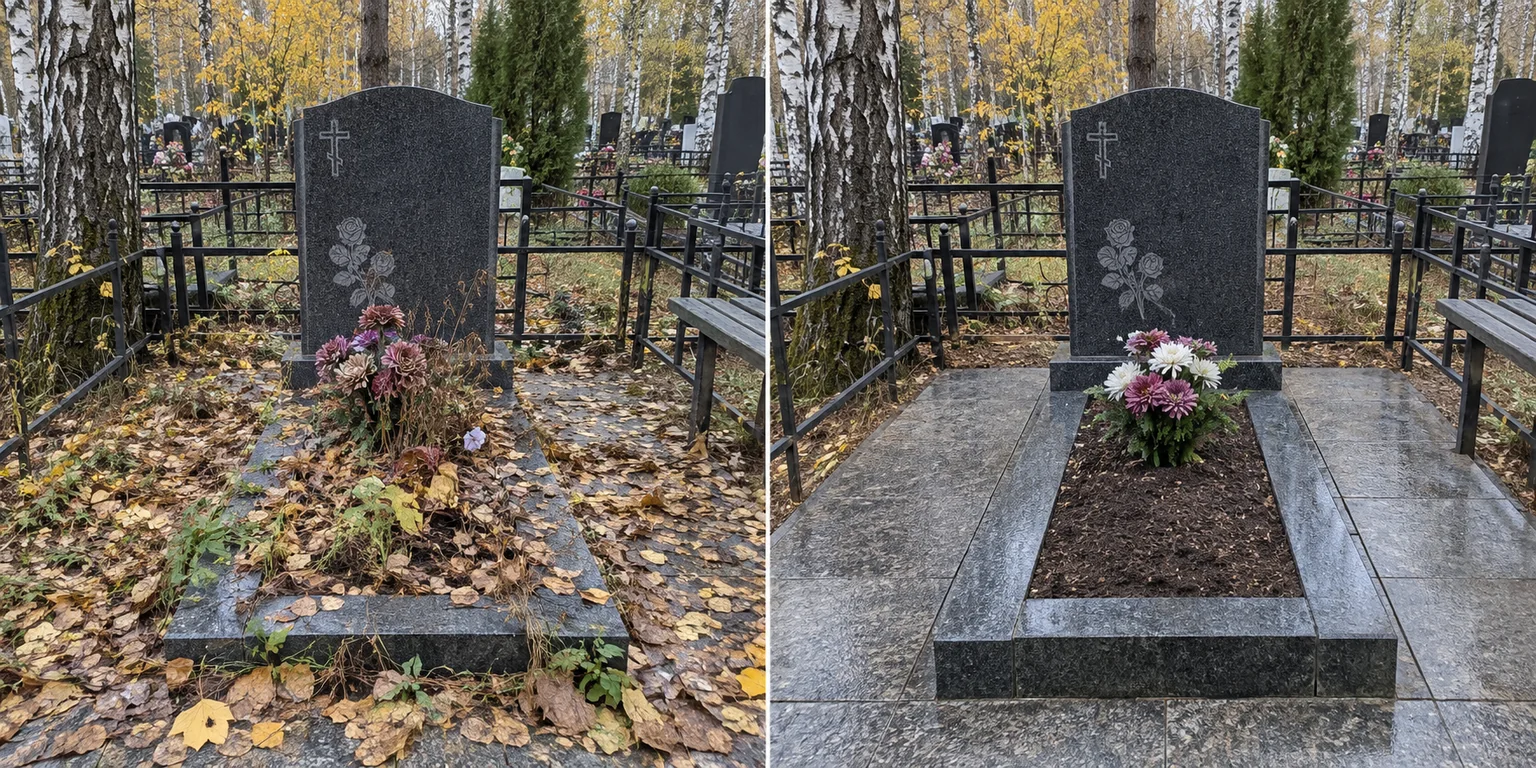 Сезонная уборка — до уборки